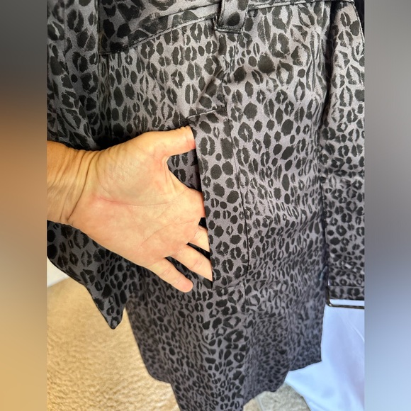 Kirina Zabet X Target Lipstick Leopard Trench Coat - Picture 9 of 14